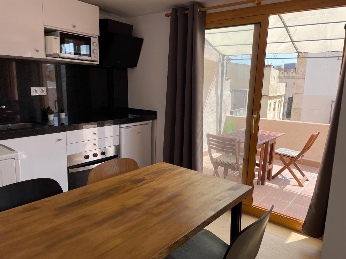 Casa Ferrers piso 5. Precioso ático con terraza Apartamento Tarragona Exterior foto